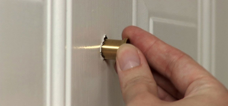 peephole door repair in University