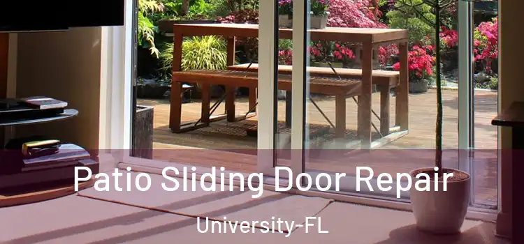Patio Sliding Door Repair University-FL